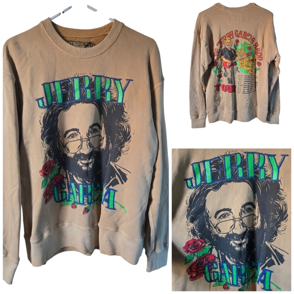 Madeworn Jerry Garcia sweatshirt - Picture 1 of 10